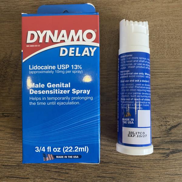 Chai xịt Mỹ  Dynamo  Delay - Kéo dài thời gian Cho Nam - Chai 22ml