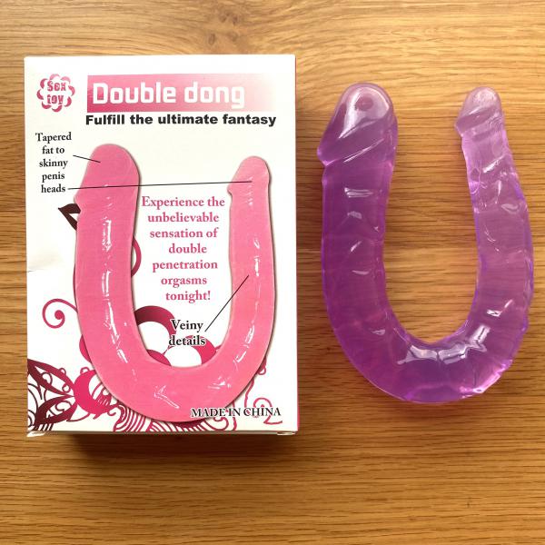 Dương Vật giả Hai Đầu Dauble Dong Kích Thước Nhỏ - sextoy Dương Vật Hai Đầu