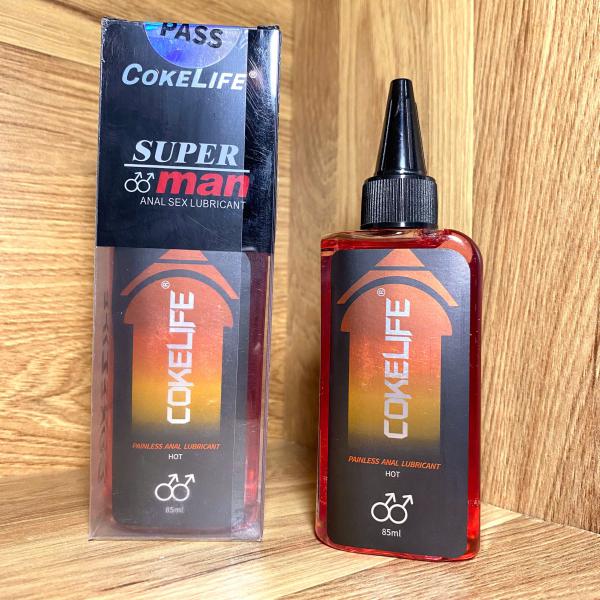 Gel Bôi Trơn Cokelife SuperMan Đỏ 85ml – Làm Ấm, Giảm Đau, Tăng Khoái Cảm Khi Quan Hệ