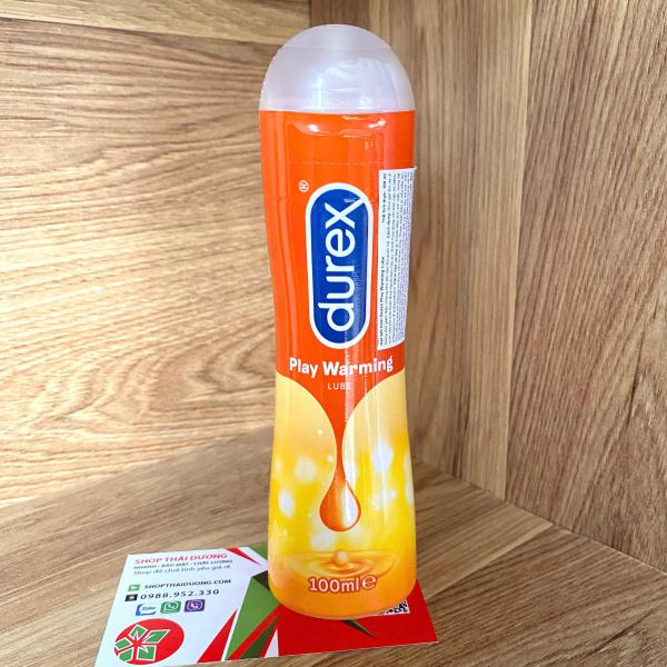 Gel Bôi Trơn Durex Play Warming Nóng Ấm - Chai 100ml Chính Hãng - Shop Sextoy247