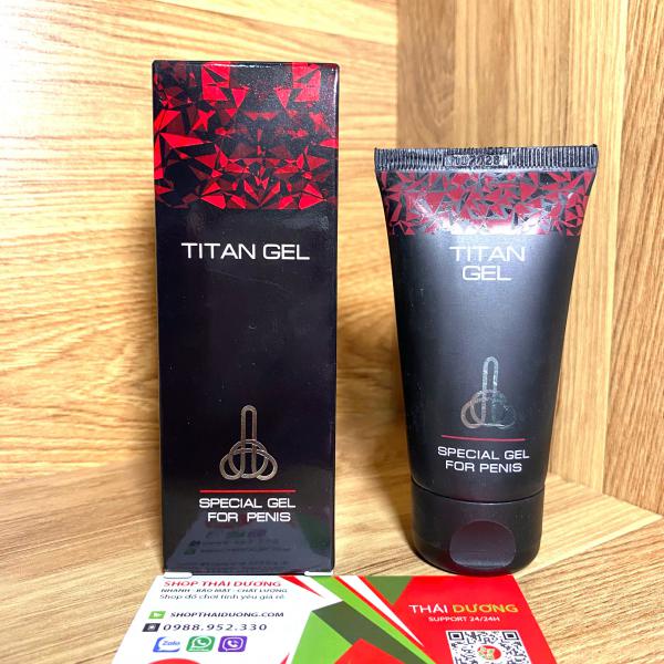 Gel Titan For Penis Đen Hỗ Trợ Tăng  Kích Thước Dương Vật Cho Nam Giới