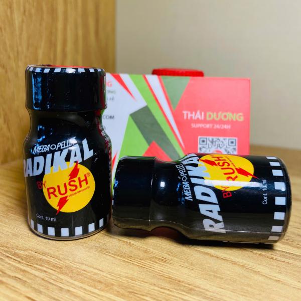 Popper Radikal Rush USA 10ml Chính Hãng Mỹ – Mạnh Mẽ, Thăng Hoa Cảm Xúc