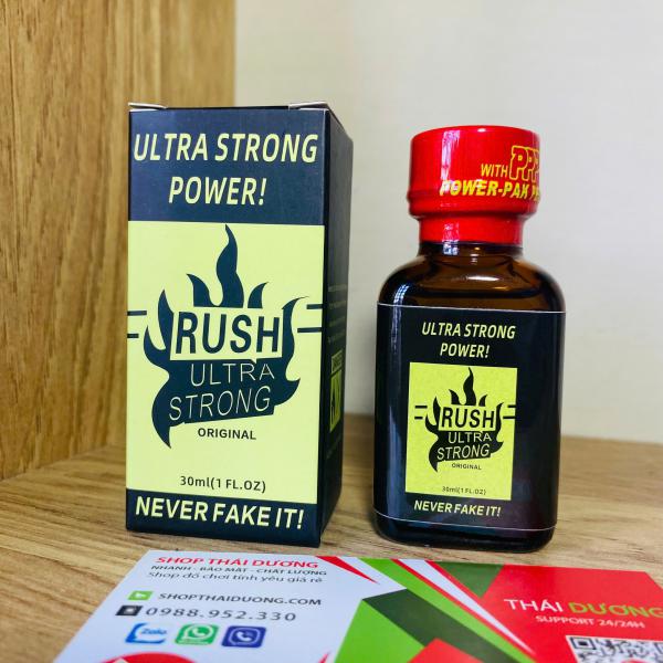 Popper Rush Ultra Strong PWD 30ml - Tăng Hưng Phấn, Mạnh Mẽ & Đầy Kích Thích