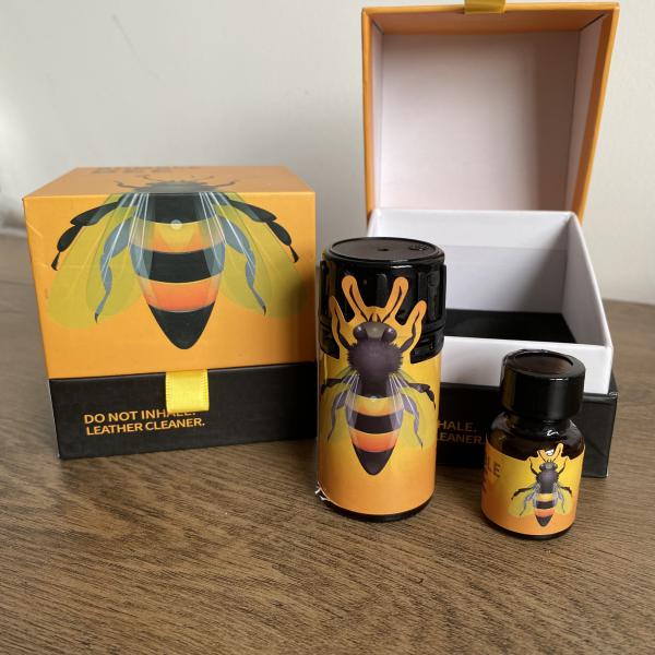 Sét Hôp Chai Hít Popper P.R.C Bumble Bee  Con Ong Vàng  Giup Tăng Khoái Cảm Mãnh Liệt