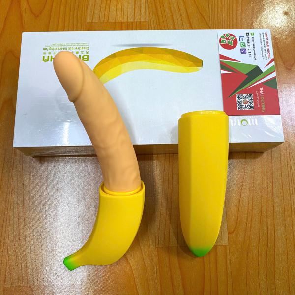 Sextoy Chim  Giả Nguỵ Trang Trái Chuối Rung 7  Chế Độ Rung - Sextoy THủ Dức