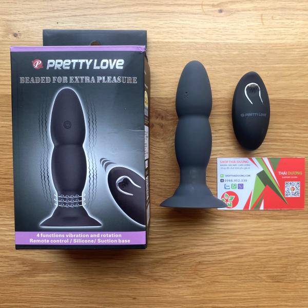 Sextoy Kích Thích Hậu Môn Preettylove Điều Khiển Từ Xa Không Dây Cao Cấp - Sextoy Hậu Môn