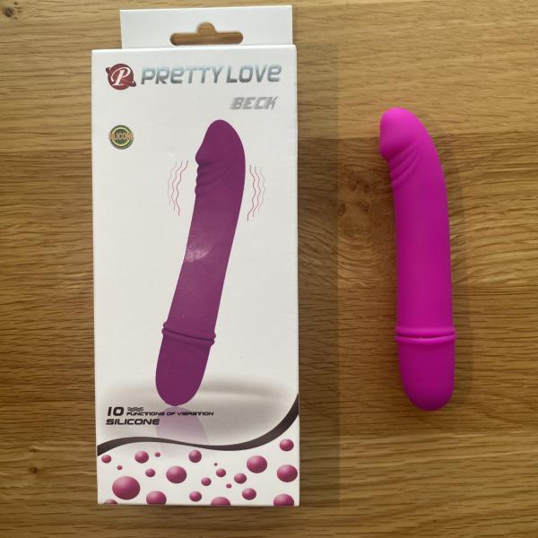 Sextoy Que Rung Dương Vật Mini Prettylove 10 Chế Độ Rung Cho Nữ Tự Sướng