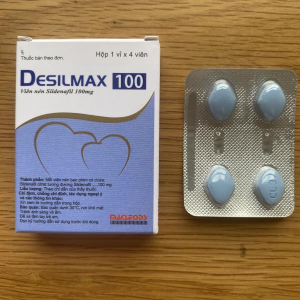 Thuốc Cường Dương Desilmax 100mg Giup Tăng Cường Sinh Lý & Kéo Dài Thời Gian Cho Nam Hiệu Quả