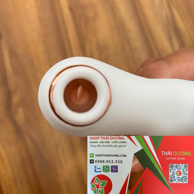 Phân phối Chày rung Kích Thích Điểm G Cho Nữ - Kết Hợp Rung Liếm Nhánh Phiên Bản màu Trắng Ngọc Trai hàng mới về Phân phối Chày rung Kích Thích Điểm G Cho Nữ - Kết Hợp Rung Liếm Nhánh Phiên Bản màu Trắng Ngọc Trai hàng mới về