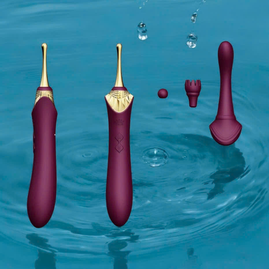 Kho sỉ Que Kích Thích Điểm G - ZALO Queen Bess 2 | Đa Năng 4 Đầu Phụ hàng mới về Kho sỉ Que Kích Thích Điểm G - ZALO Queen Bess 2 | Đa Năng 4 Đầu Phụ hàng mới về