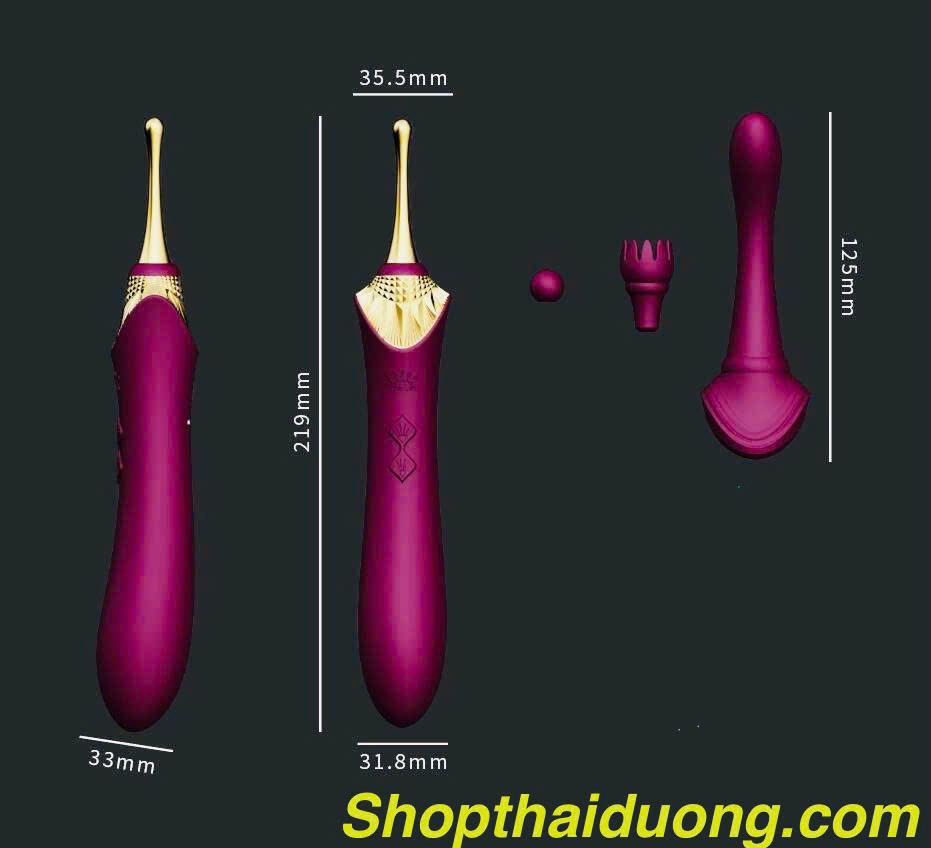 Kho sỉ Que Kích Thích Điểm G - ZALO Queen Bess 2 | Đa Năng 4 Đầu Phụ hàng mới về Kho sỉ Que Kích Thích Điểm G - ZALO Queen Bess 2 | Đa Năng 4 Đầu Phụ hàng mới về