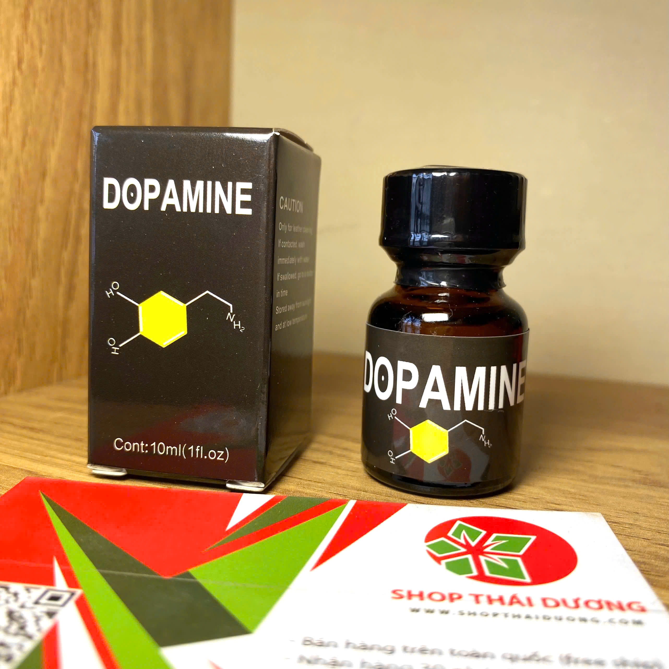 Popper PWD Dopamine Đen 10ml – Hàng Chính Hãng, Kích Thích Cực Nhanh Cho T&