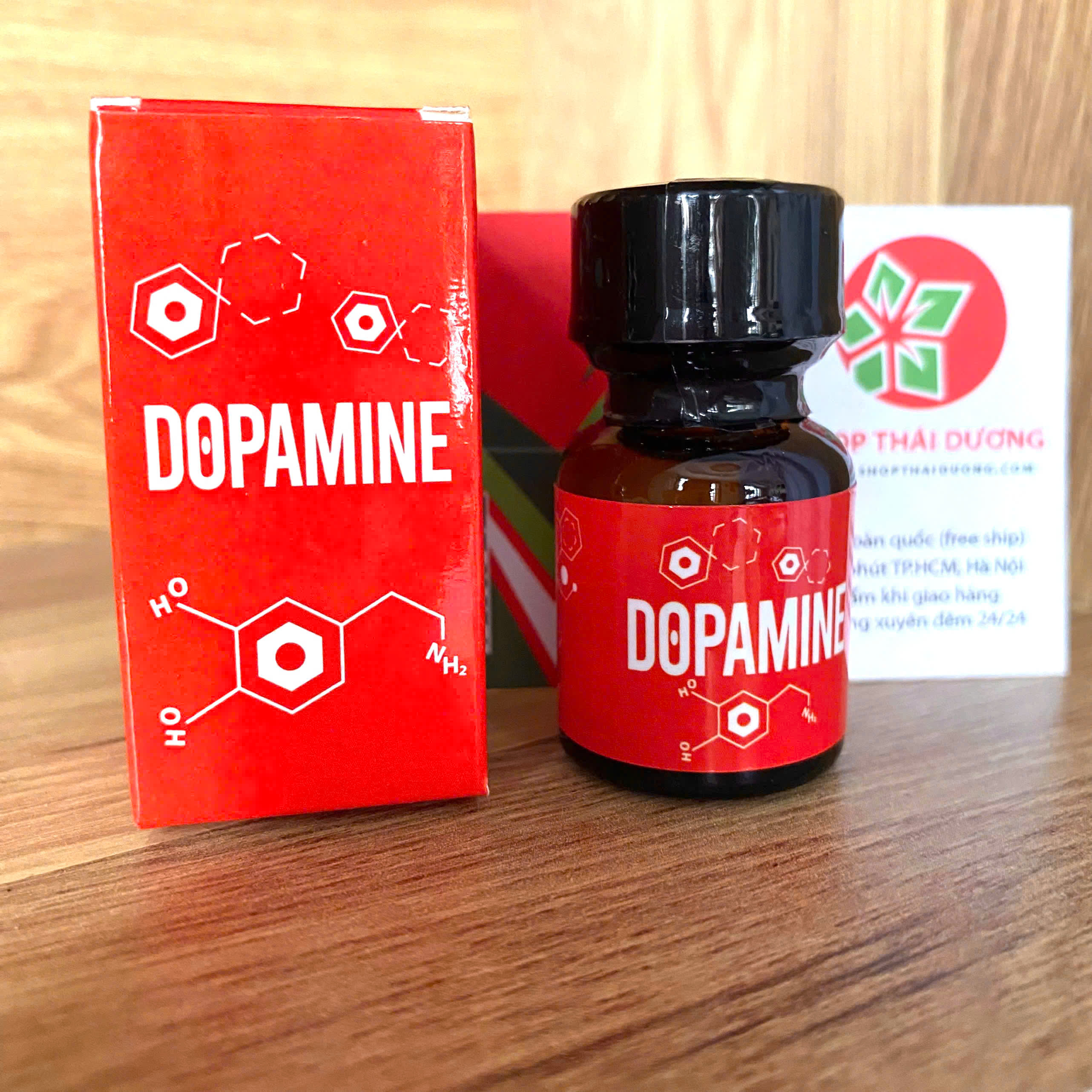 Popper PWD Dopamine 10ml Đỏ – Chính Hãng USA, Tăng Khoái Cảm Cực Mạnh