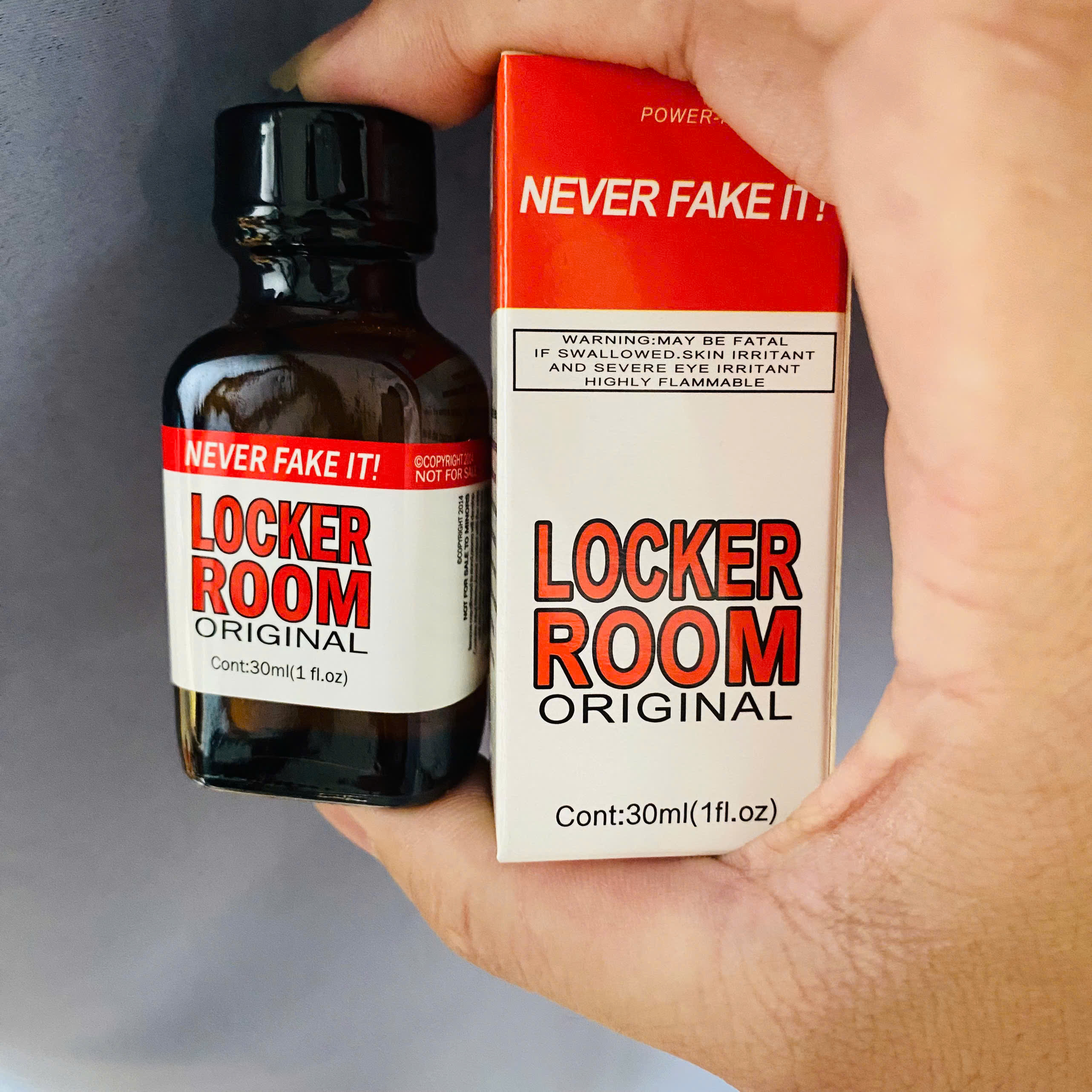 Tinh Dầu Popper Locker Room Original 30ml Chính Hãng - Hưng Phấn Tột Độ, Tăng Khoái Cảm