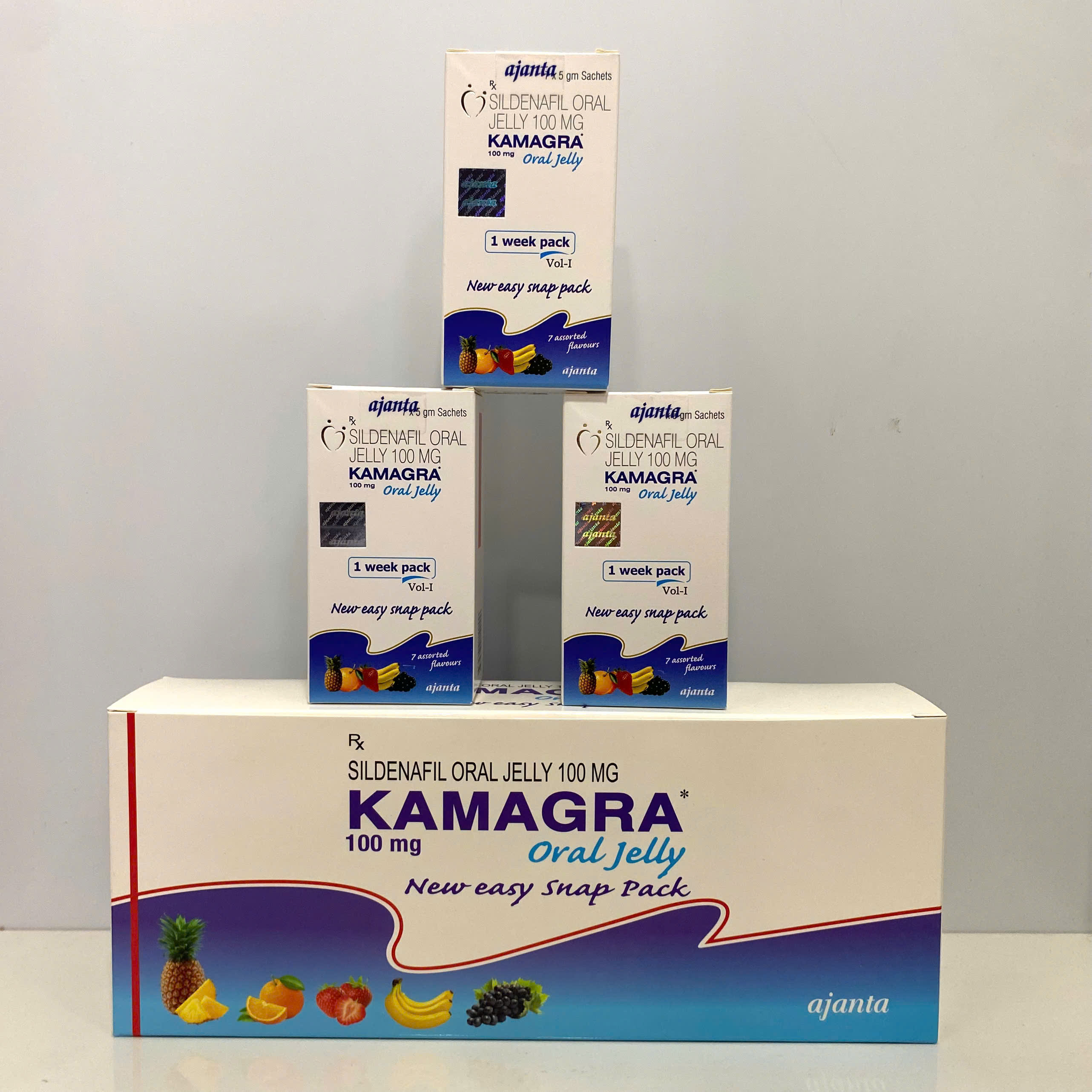 Kamagra Jelly 100mg Dạng Thạch - Hỗ Trợ Cương Dương, Kéo Dài Cuộc Yêu