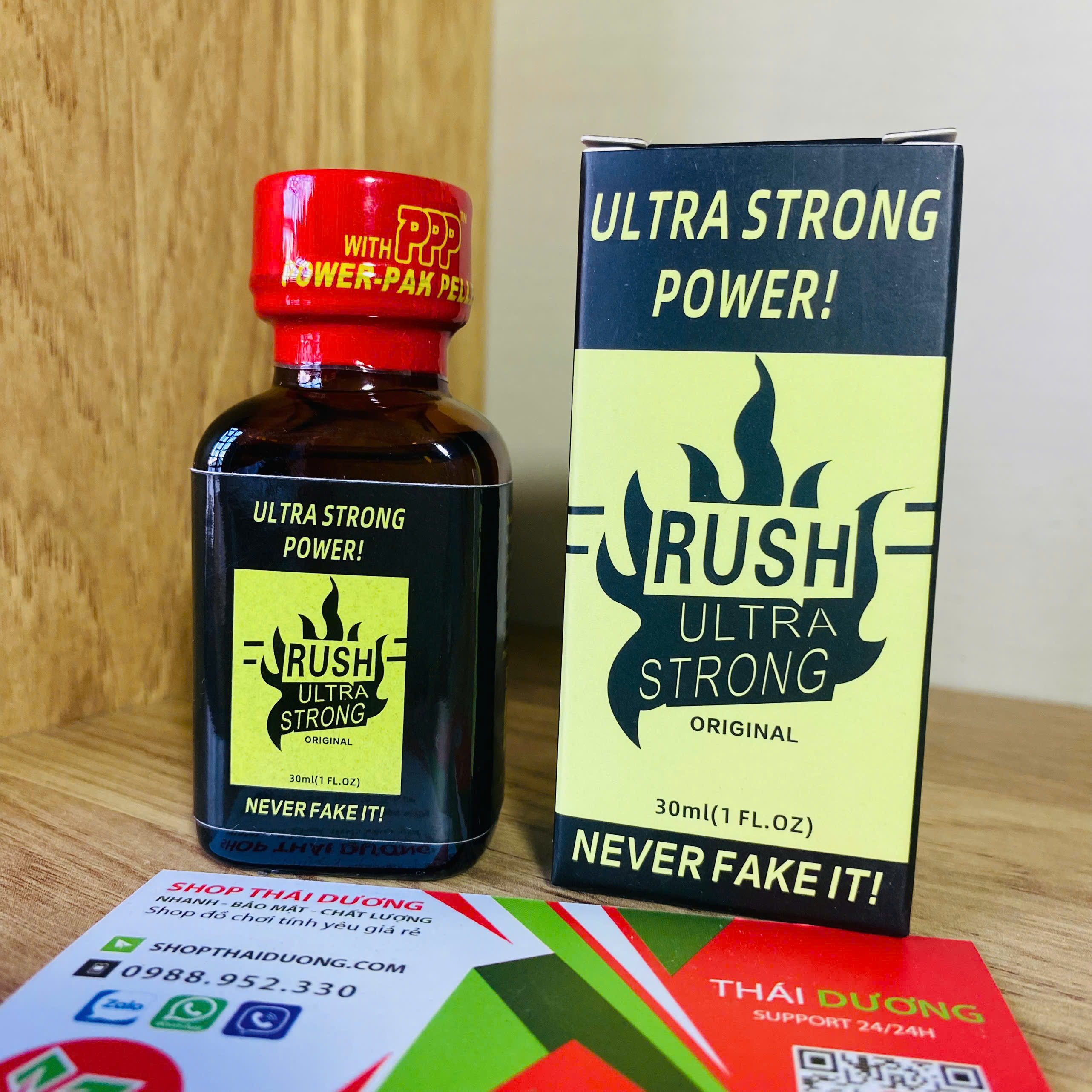 Popper Rush Ultra Strong PWD 30ml - Tăng Hưng Phấn, Mạnh Mẽ & Đầy Kích Thích