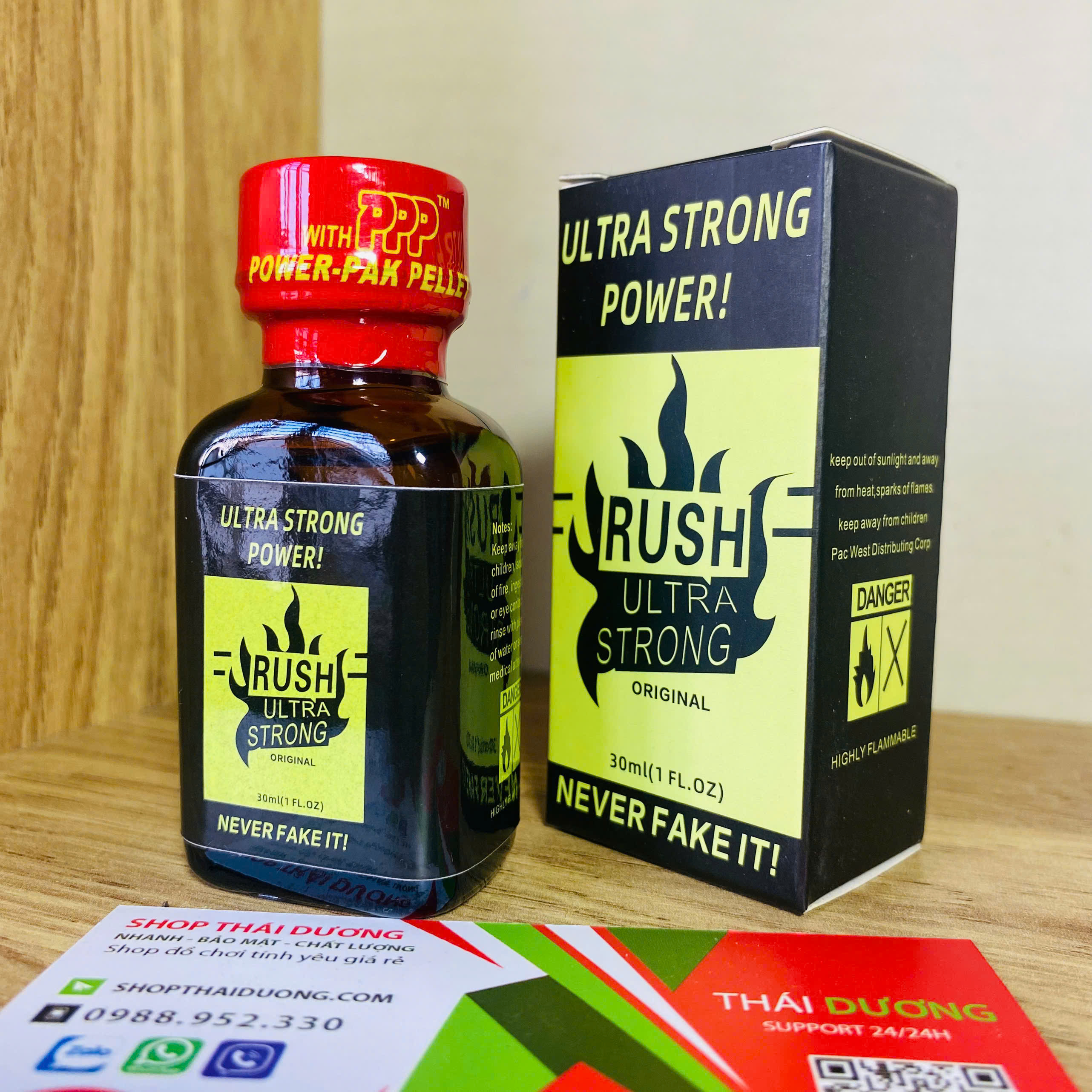 Popper Rush Ultra Strong PWD 30ml - Tăng Hưng Phấn, Mạnh Mẽ & Đầy Kích Thích