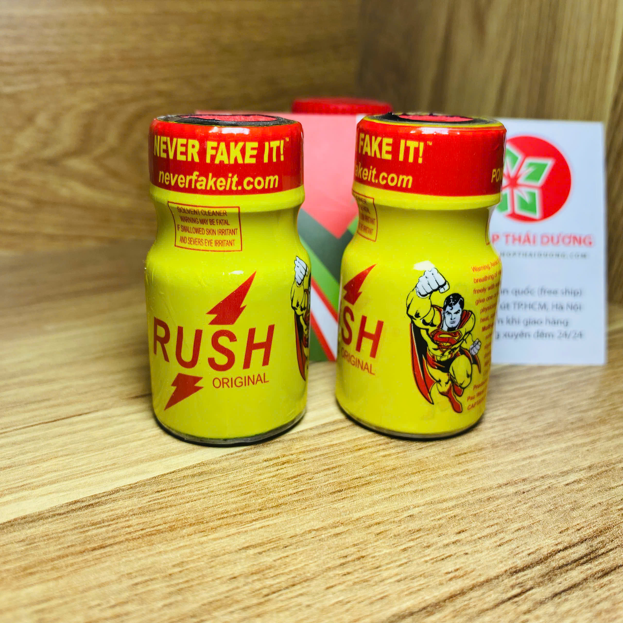 Popper Rush Original Yellow 10ml Mỹ – Tăng Hưng Phấn, Cực Khoái Mạnh Mẽ