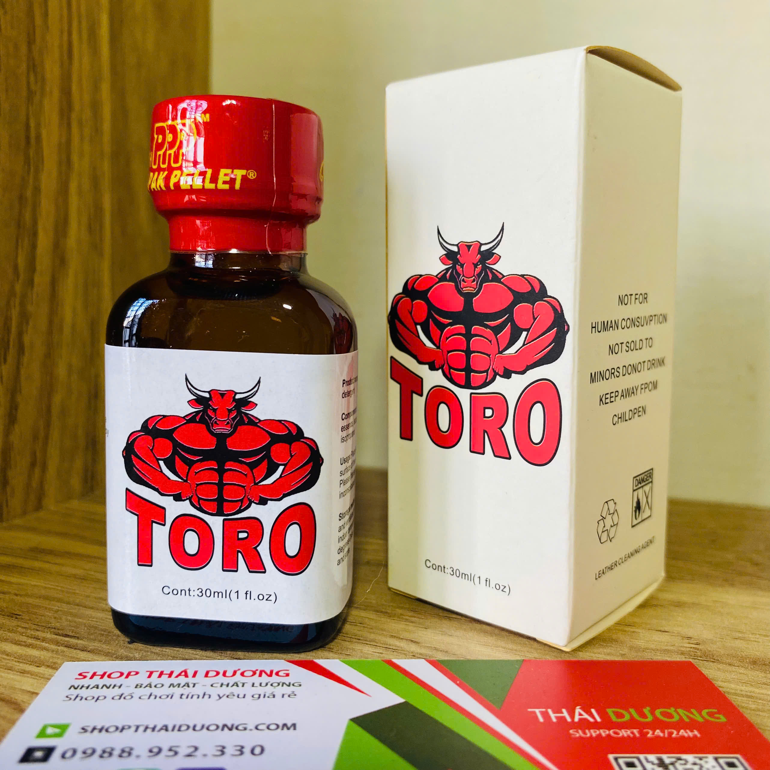 Popper Toro Rush Premium USA 30ml Siêu Mạnh, Kích Thích Cực Đỉnh