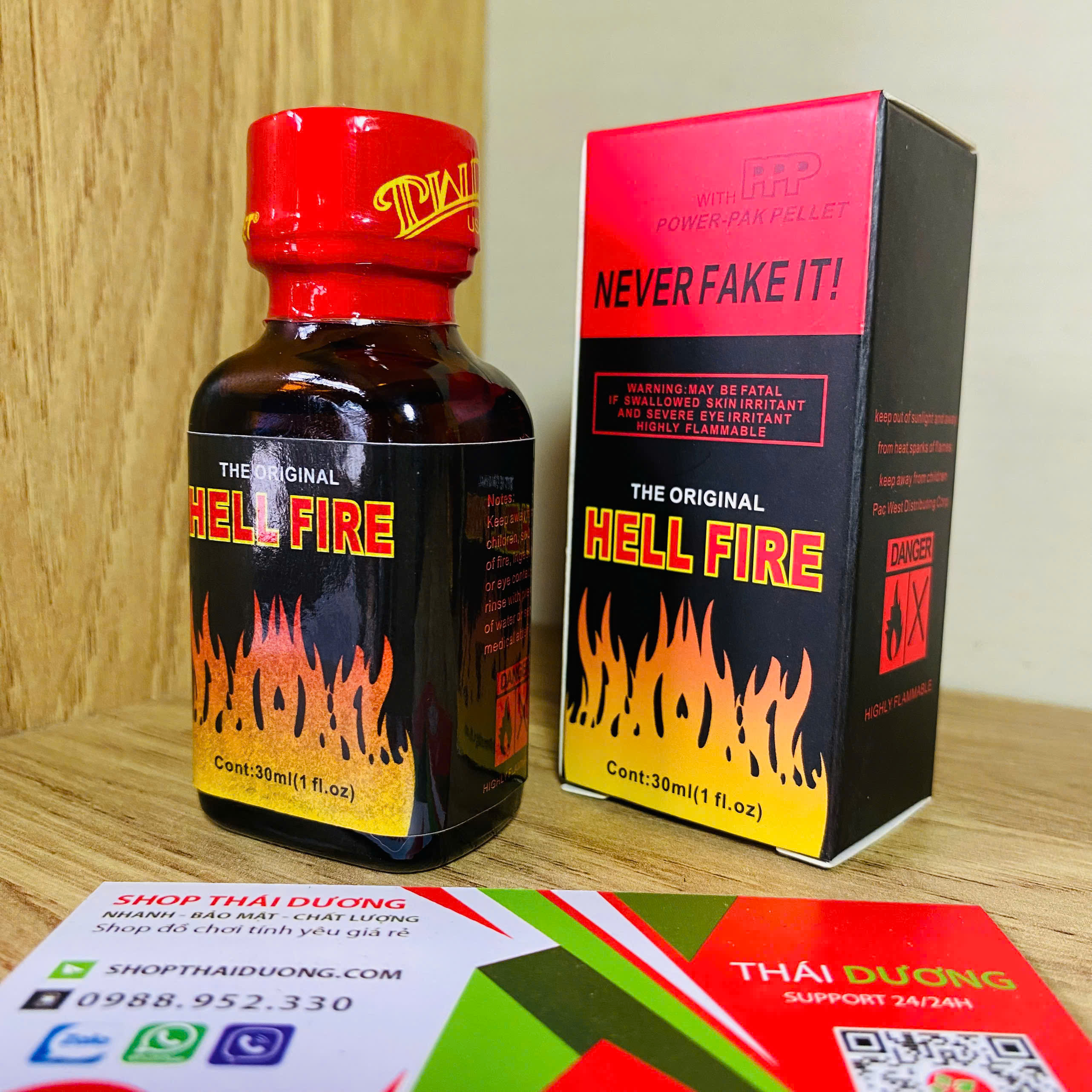 Popper Hell Fire 30ml Chính Hãng Mỹ – Tăng Khoái Cảm, Thăng Hoa Cảm Xúc