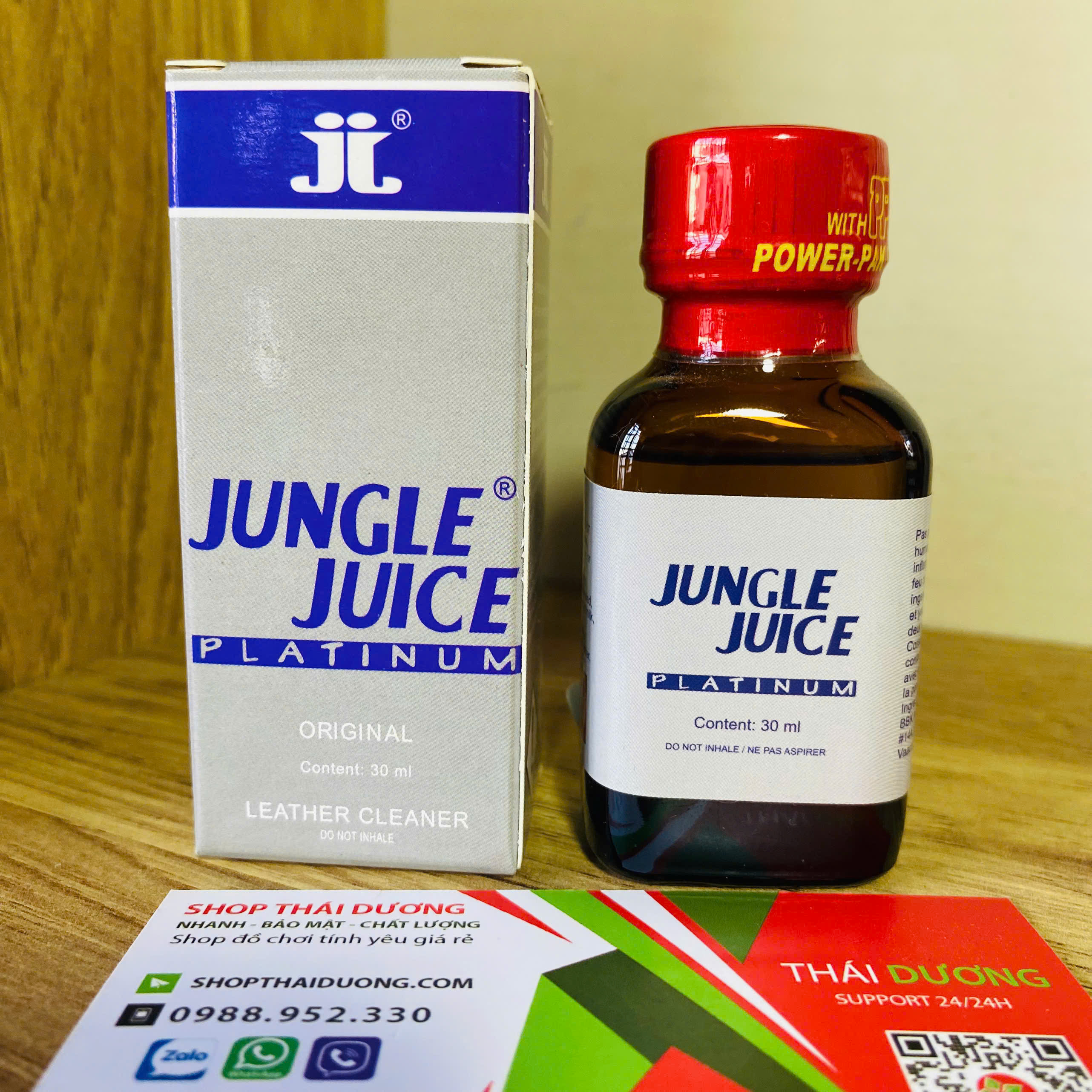 Popper Jungle Juice Platinum 30ml Chính Hãng USA – Tăng Khoái Cảm Thăng Hoa Cảm Xúc