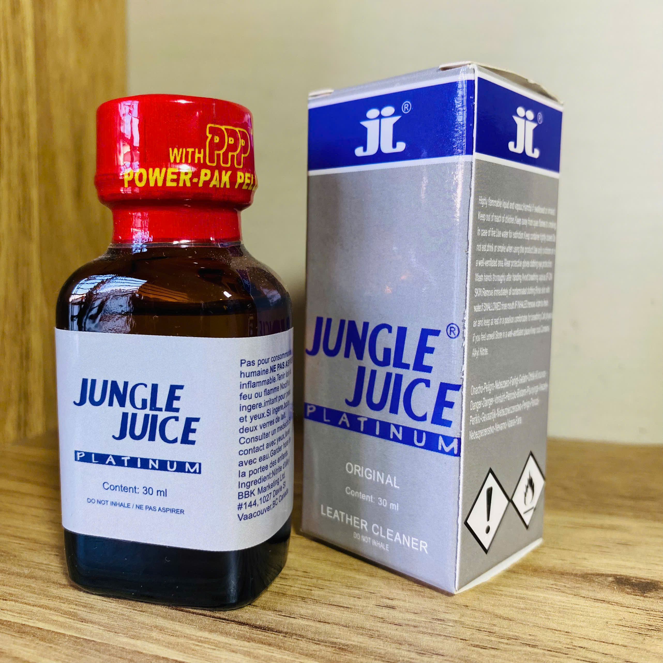 Popper Jungle Juice Platinum 30ml Chính Hãng USA – Tăng Khoái Cảm Thăng Hoa Cảm Xúc