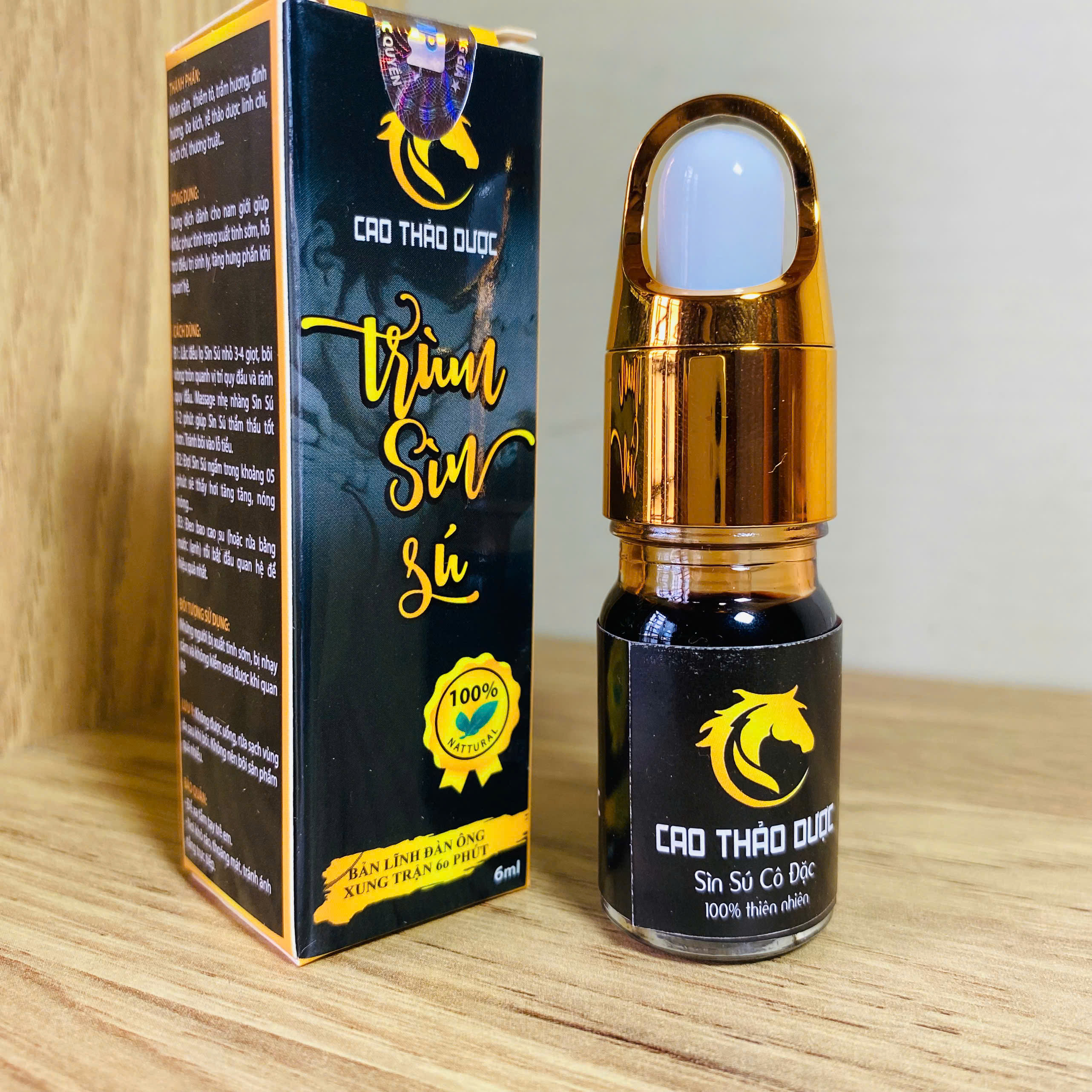 Cao Thảo Dược Sìn Sú Ê Đê Chính Hãng - Giải Pháp Tăng Cường Sinh Lý Phái Mạnh 6ml