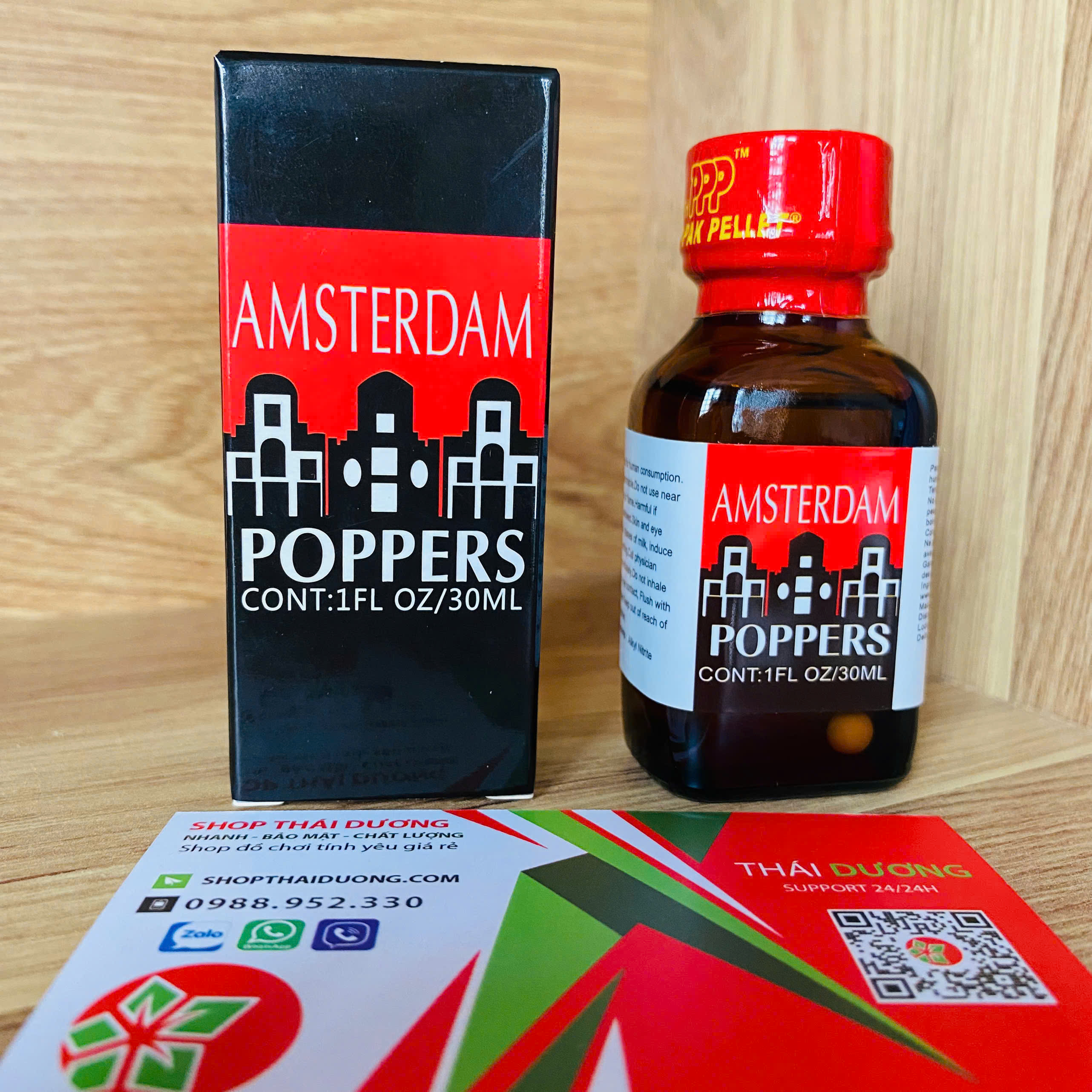 Tinh Dầu Popper Asmterdam limited Edition Chai 30ml Chính Hãng Mỹ USA PWD