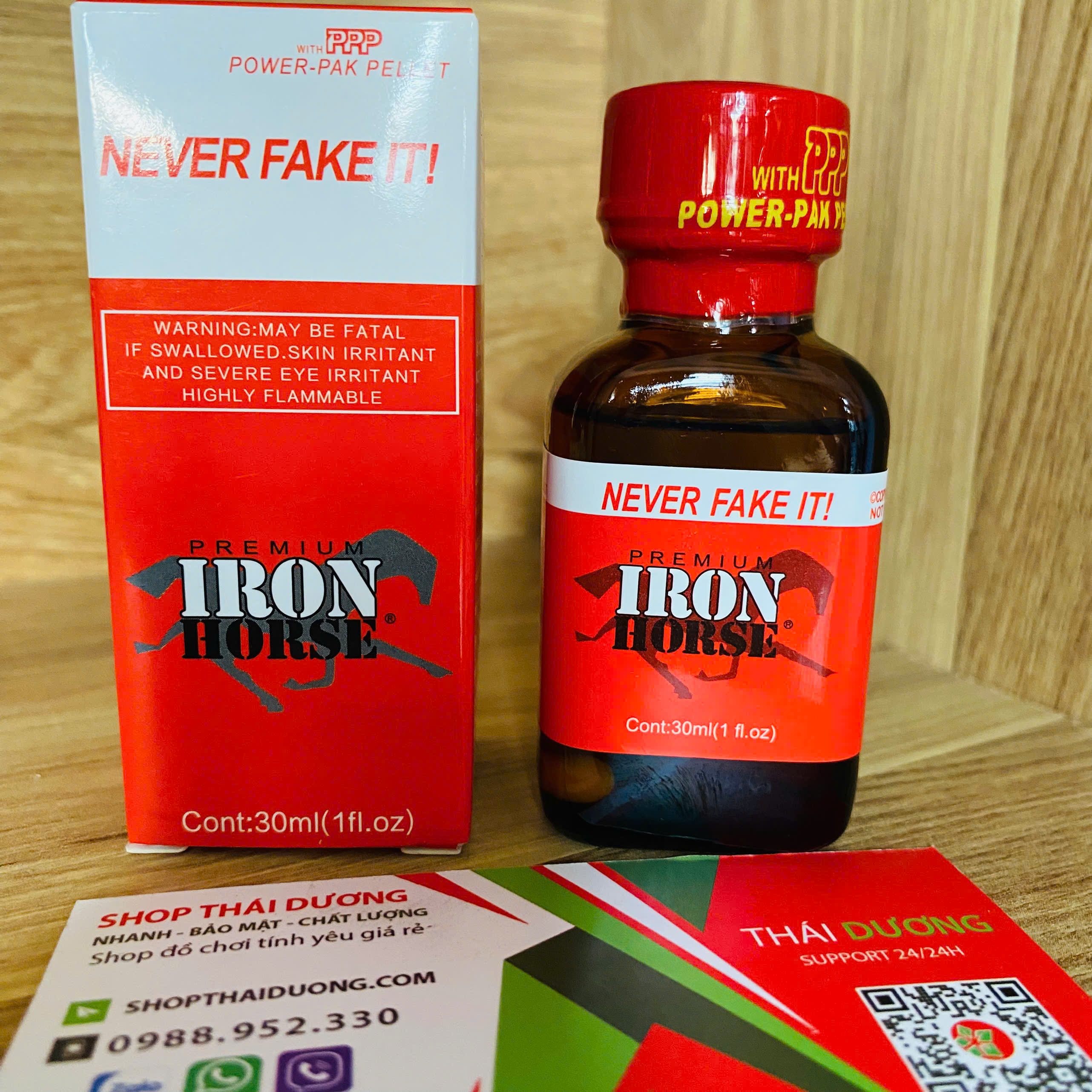 Popper Iron Horse USA 30ml - Kích Thích Mạnh, Chính Hãng, Được Ưa Chuộng Bởi LGBT