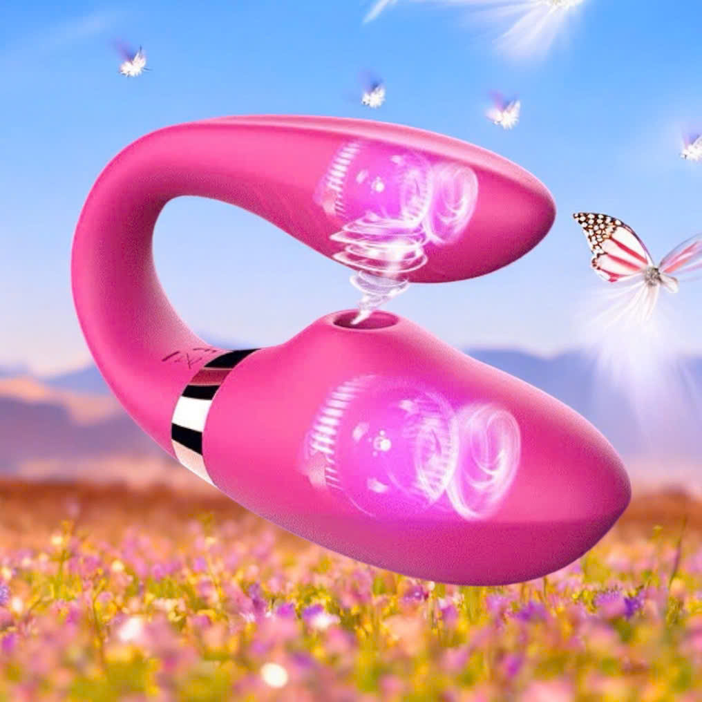 Máy Rung Bú Mút Dibe G-Spot ALVA - 2 Đầu Cực Đỉnh_ Điều Khiển Từ Xa