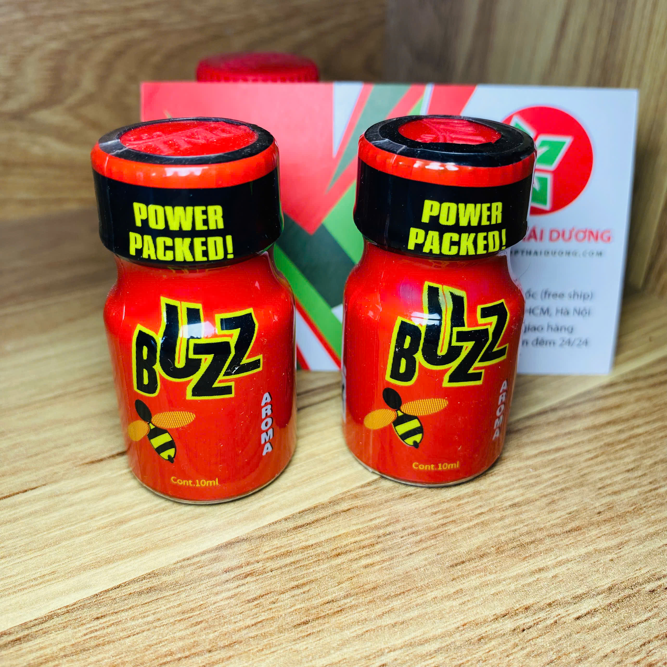 Popper Buzz 10ml Chính Hãng USA - Tăng Kích Thích Cực Mạnh Cho Top và Bot