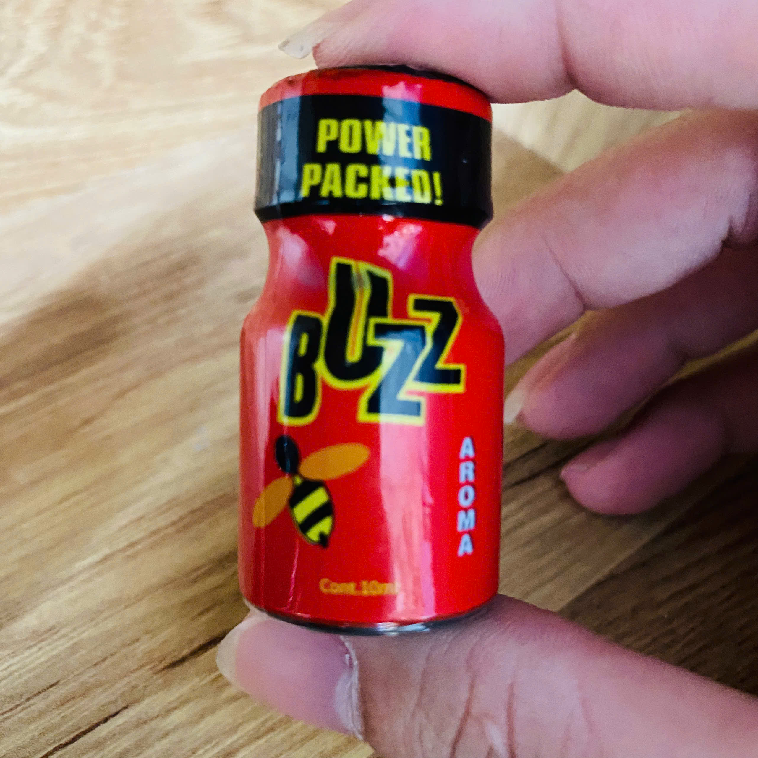 Popper Buzz 10ml Chính Hãng USA - Tăng Kích Thích Cực Mạnh Cho Top và Bot