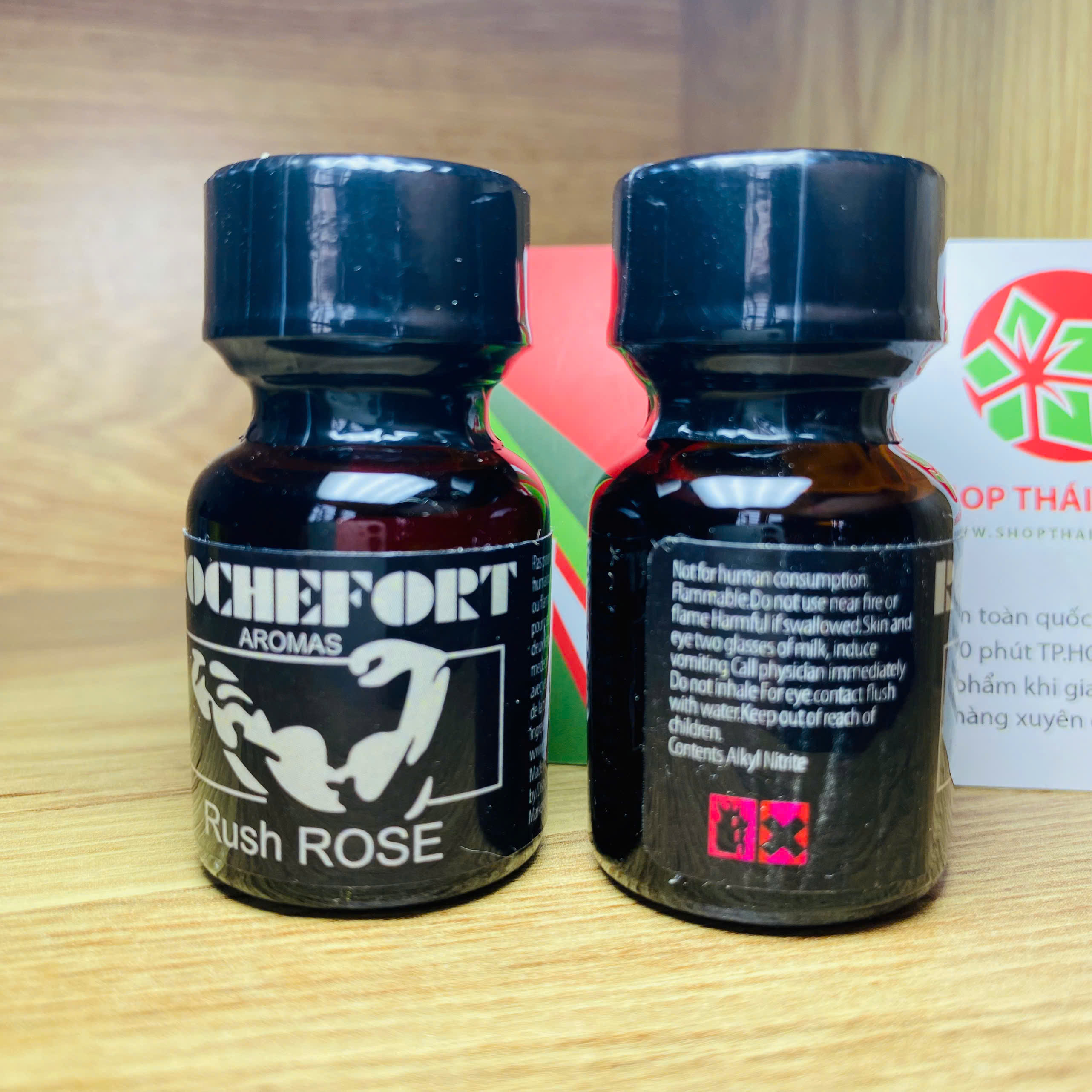 Tinh Dầu Rush Rose Popper 10ml USA – Hưng Phấn Cực Độ, Dành Cho Cặp Đôi