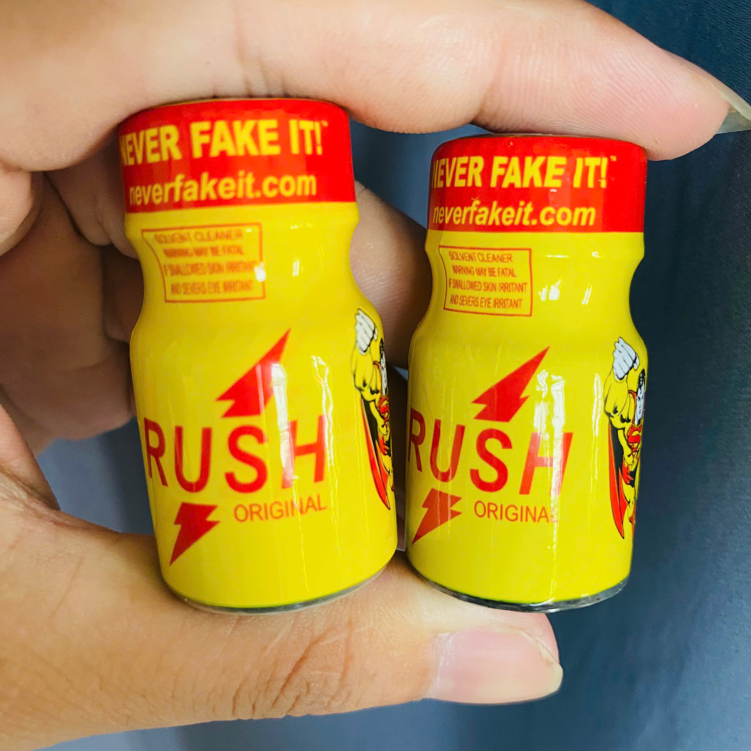 Popper Rush Original Yellow 10ml Mỹ – Tăng Hưng Phấn, Cực Khoái Mạnh Mẽ