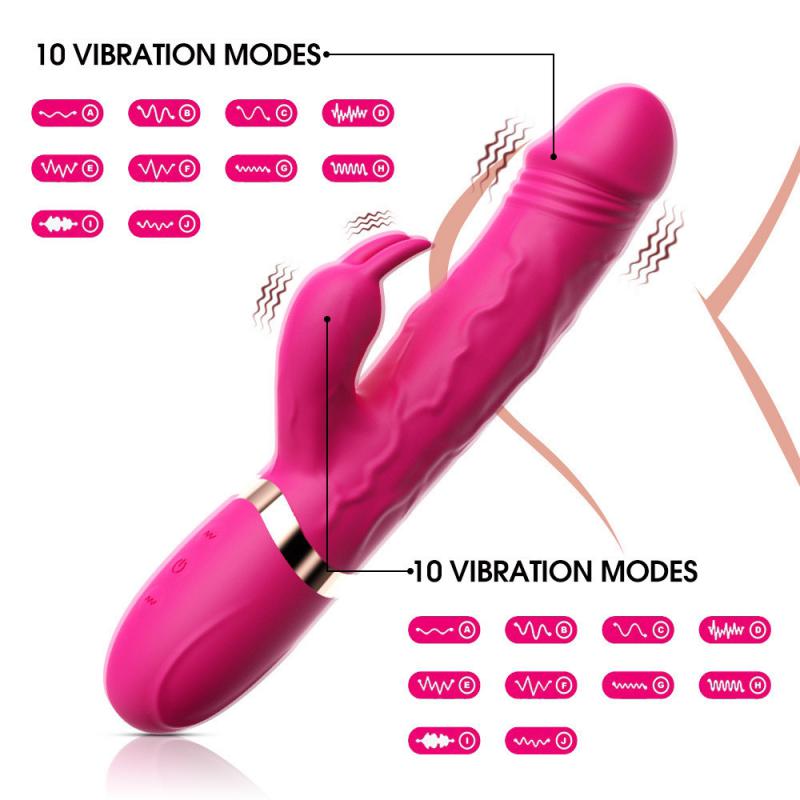  Kho sỉ Sextoy Dương vật Giả Rung Tai Thỏ Kích Thích Điểm G Cho Nữ Một Cách Mạnh Mẽ - Shop Sextoy mới nhất