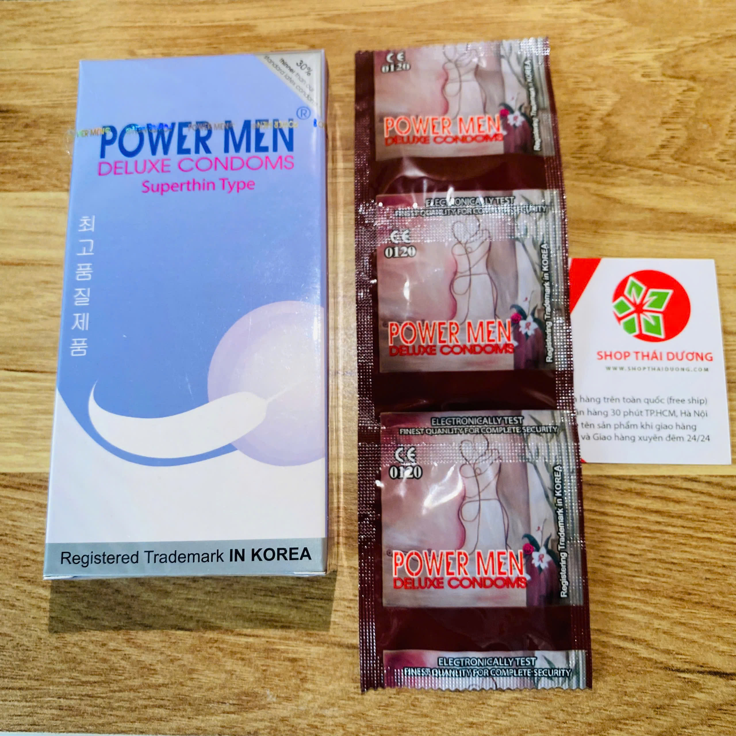  Nhập sỉ Bao Cao Su Siêu Mỏng POWER MEN DULUXE CONDOMS Hộp 12 Cái - BCS Cao Cấp mới nhất